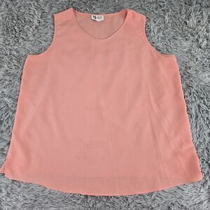 Maggie‎ Sweet 5080 Womens 1X Pink Sleevless Pullover Tank Top